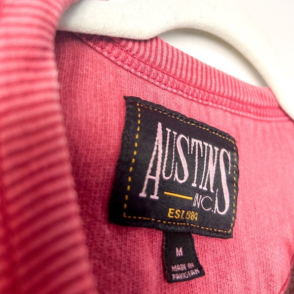 vintage red santa monica sweatshirt from california - Picture 4 of 5